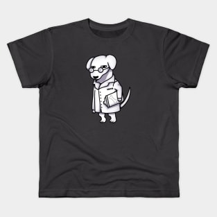 Funny Doctor Dog, Dog Lover Kids T-Shirt